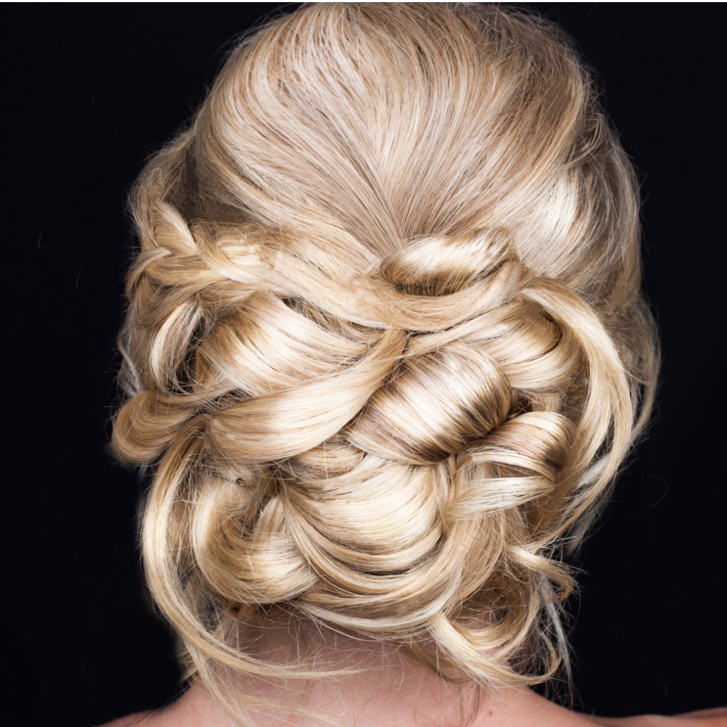 peinado semirecogido media melena
