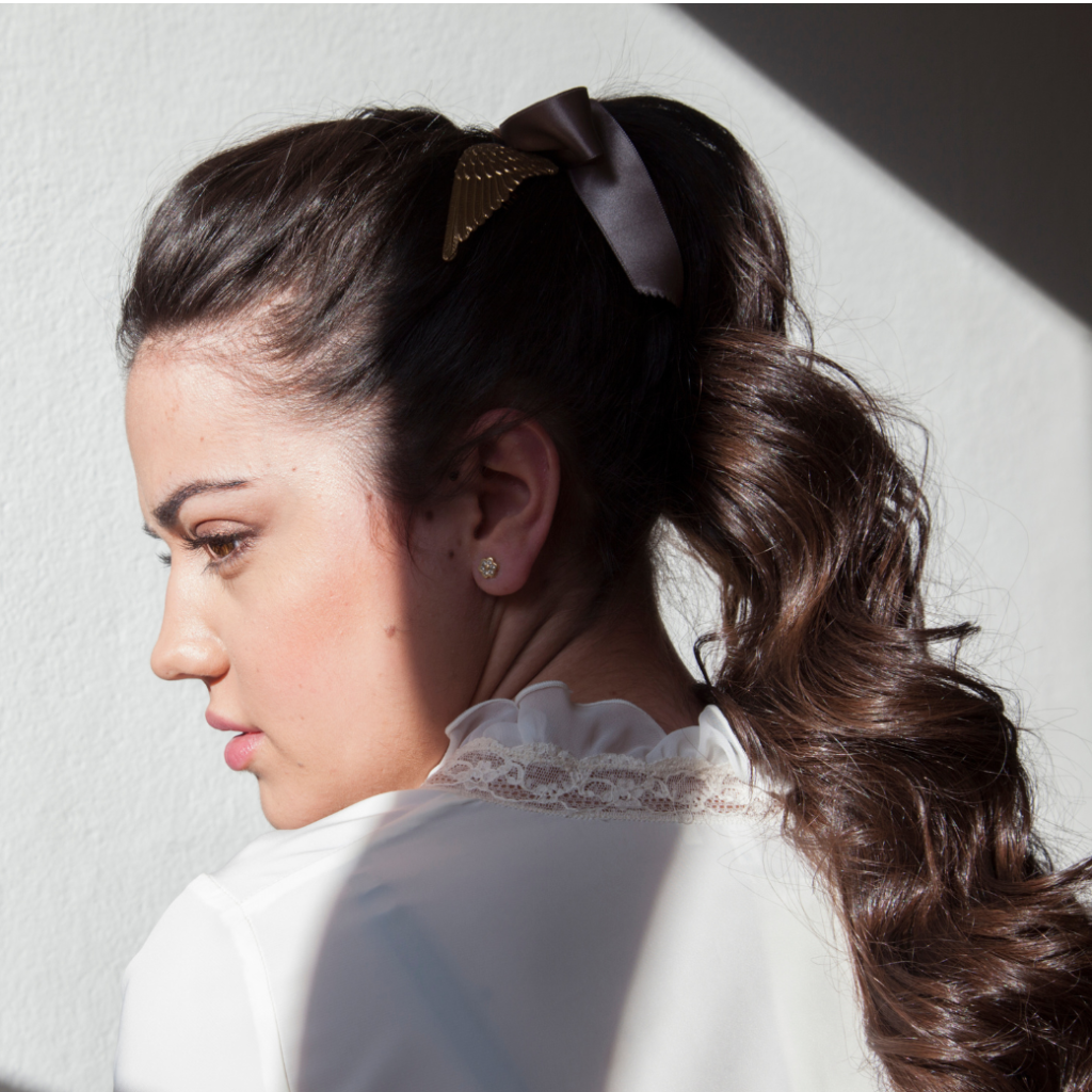 peinado boda invitada media melena