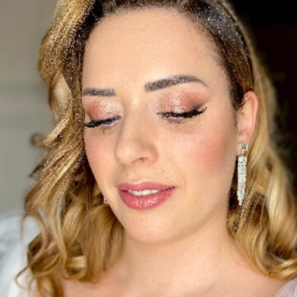 Maquillaje de novia para noche 